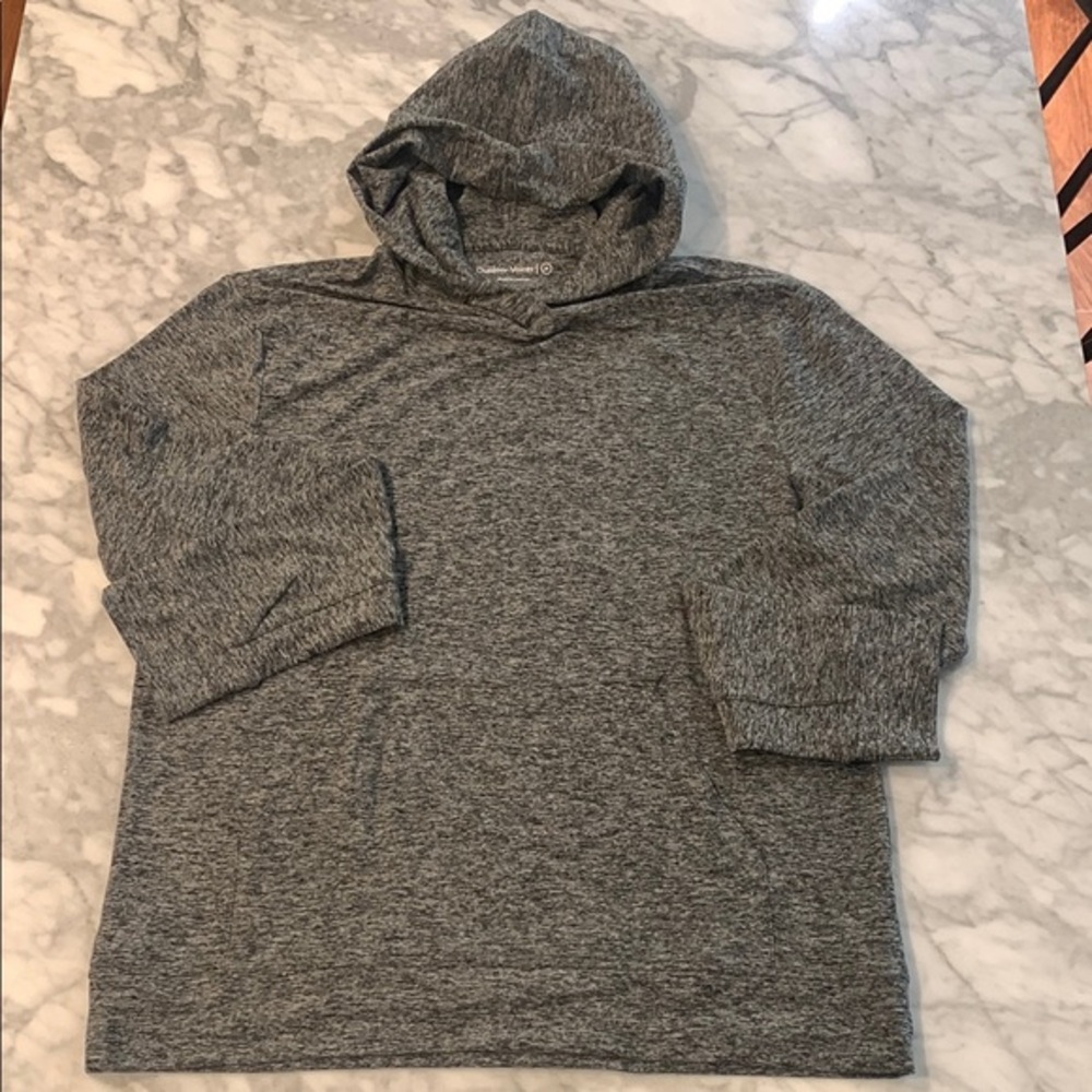 Outdoor Voices Heather Gray cloudknit hoodie size medium